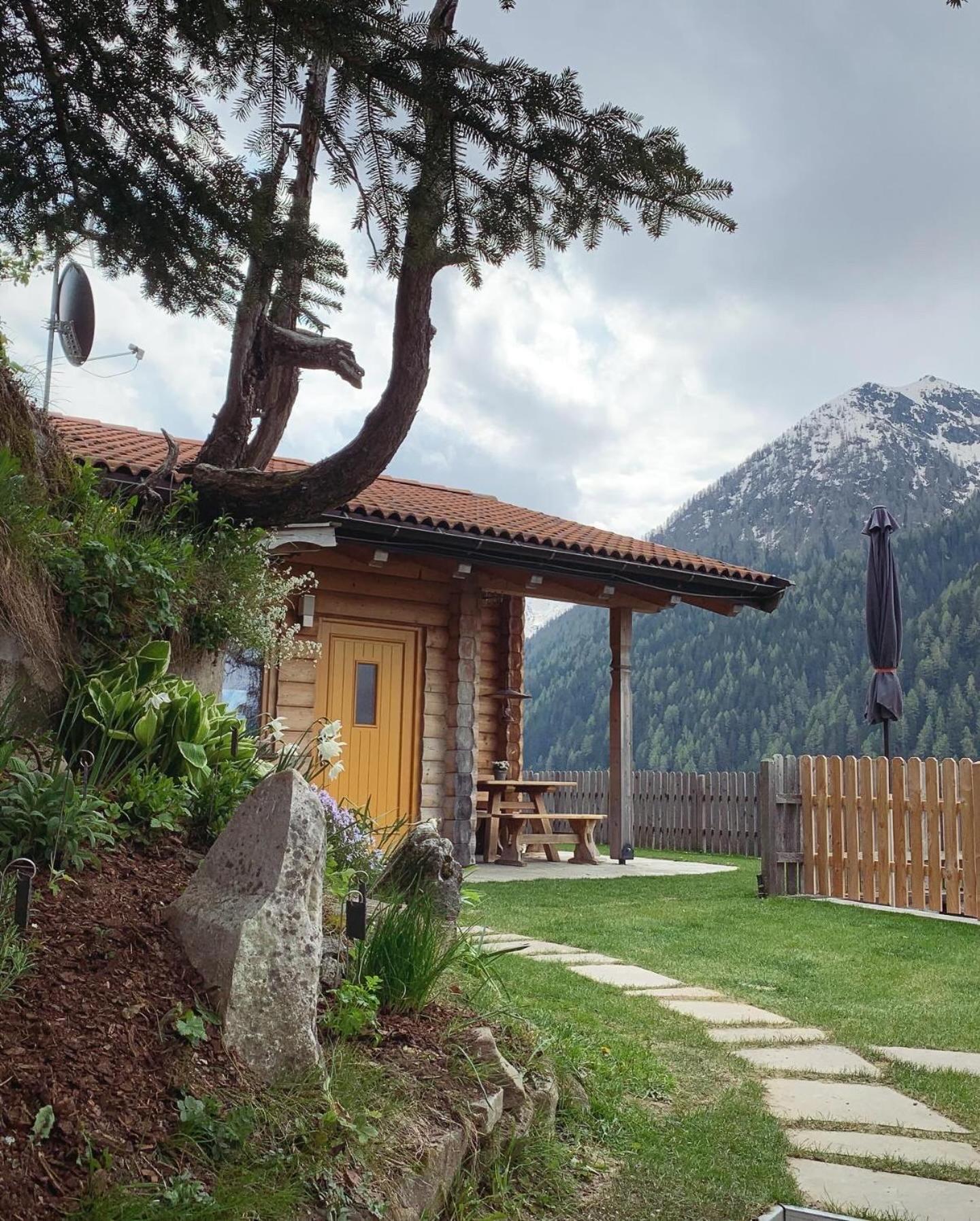 Chalet Leitn-Anger San Leonardo in Passiria Kültér fotó